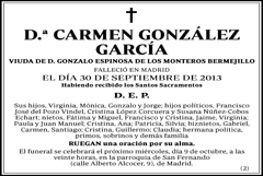 Carmen González García